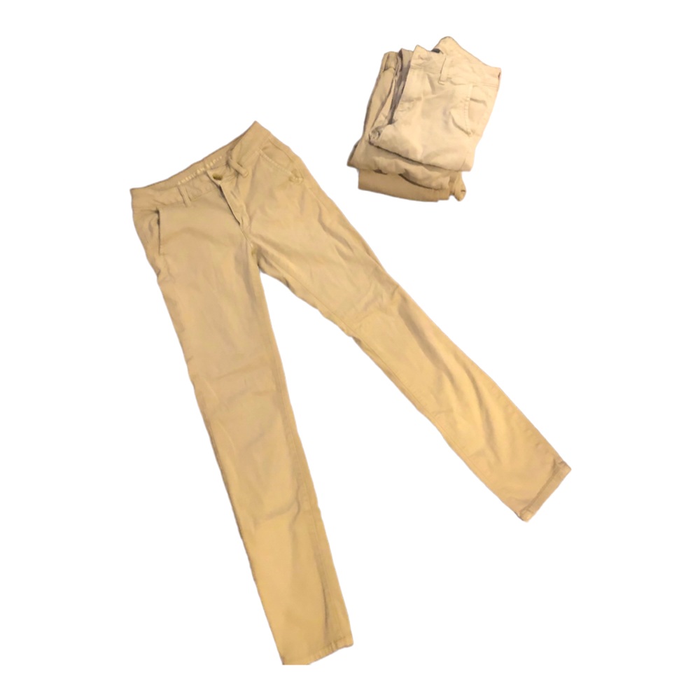 Bundle Of 4 Pairs American Eagle Uniform Khakis, … - image 1